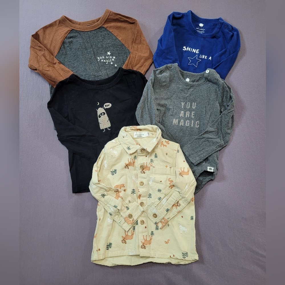 Bundle Of 'Rise Little Earthling' Baby Clothes  - 5 Pcs (12-24 Month Size Range)